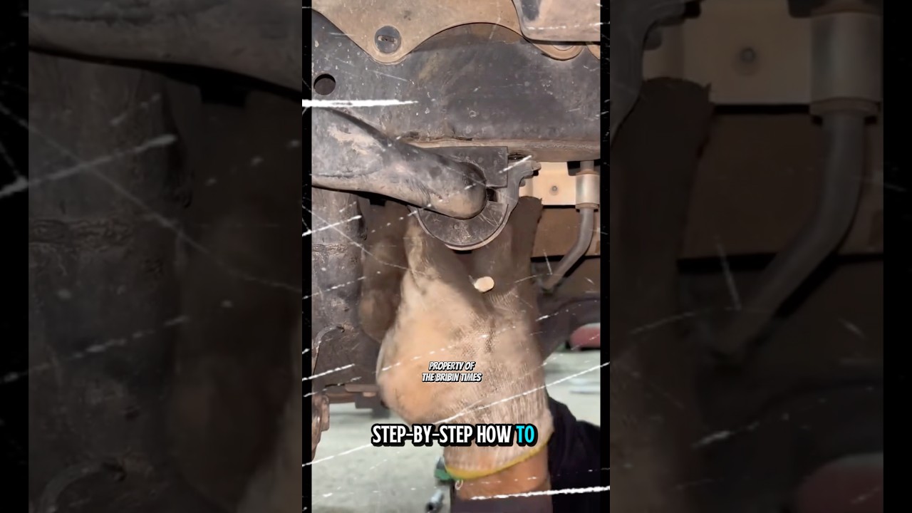 DIY Stabilizer Bar Bushing Replacement | Fix Suspension Clunking Noise