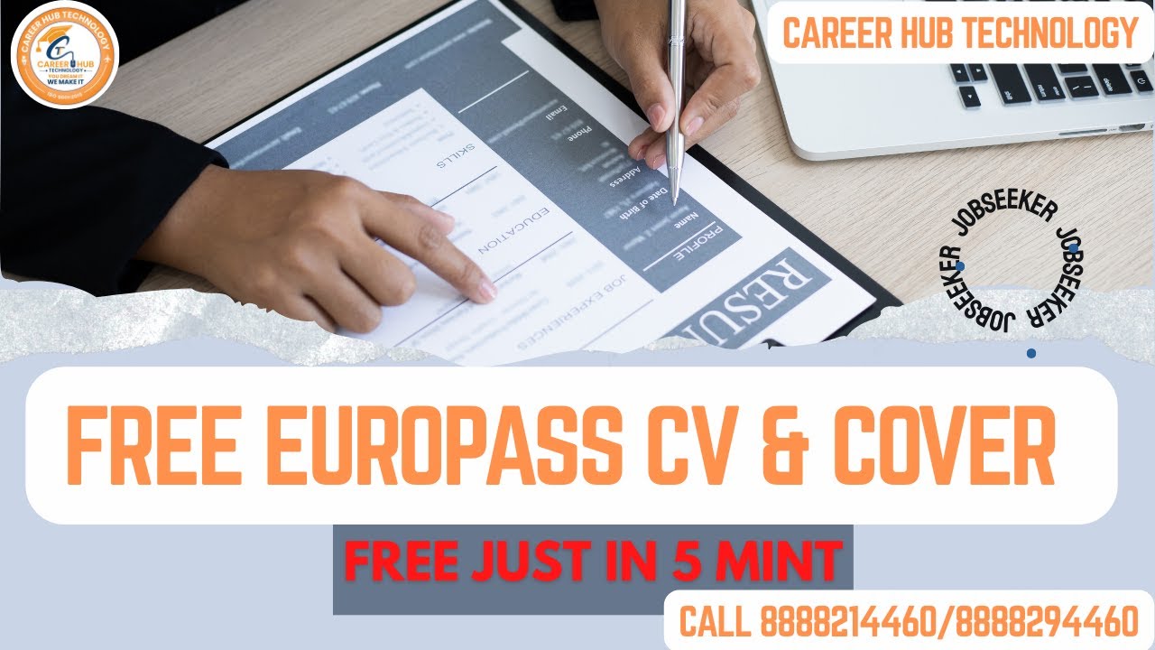 Create Free Best CV for Europe | Europass CV for Europe jobs | Europass CV Formats #jobsingermany