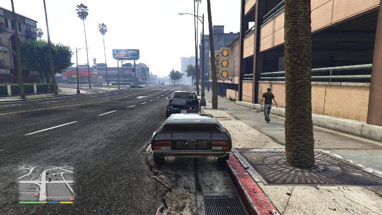 Grand Theft Auto V SA PAR EN 🚬 AVEC UN INCONNUE SUR LA VERSION PS5 4K60FPS 😁