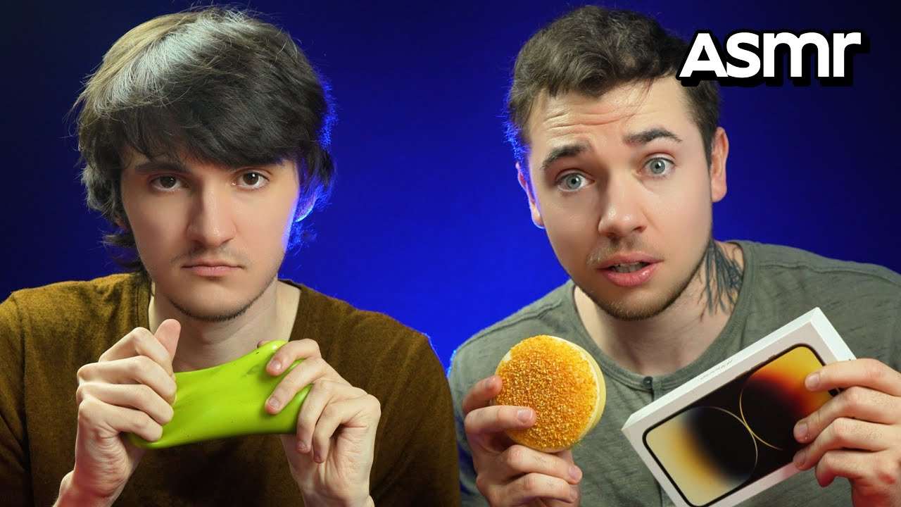Mon Petit Frère TEST l'ASMR pour la PREMIERE FOIS !  😱🎉