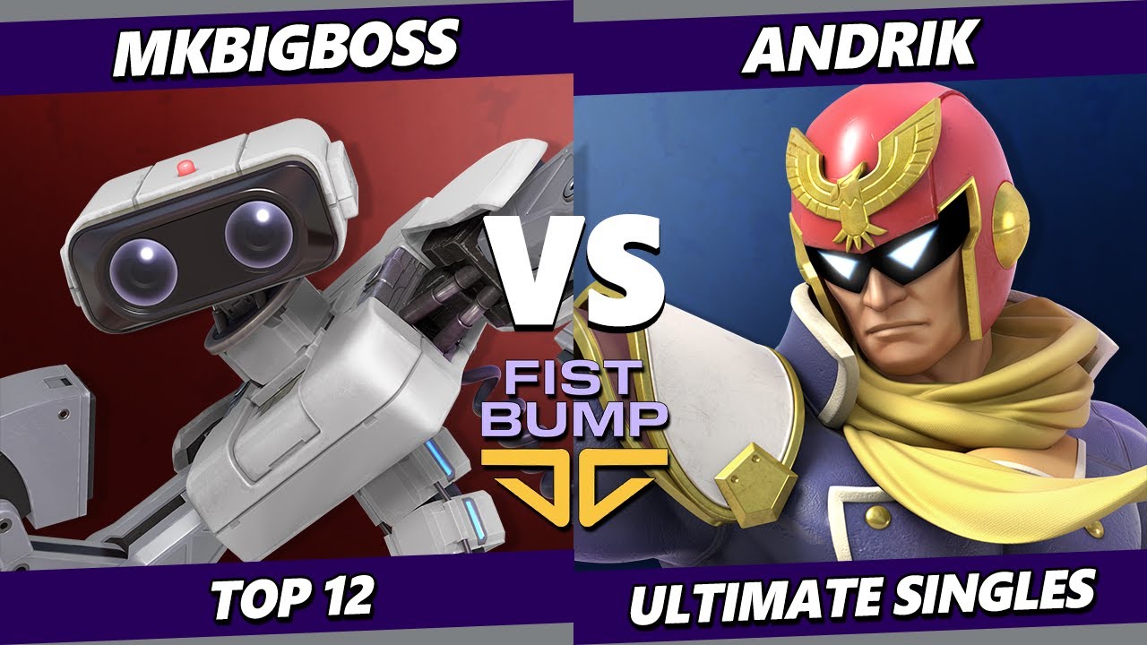 Fist Bump III - MKBigBoss (ROB) Vs. Andrik (Captain Falcon) Smash Ultimate - SSBU
