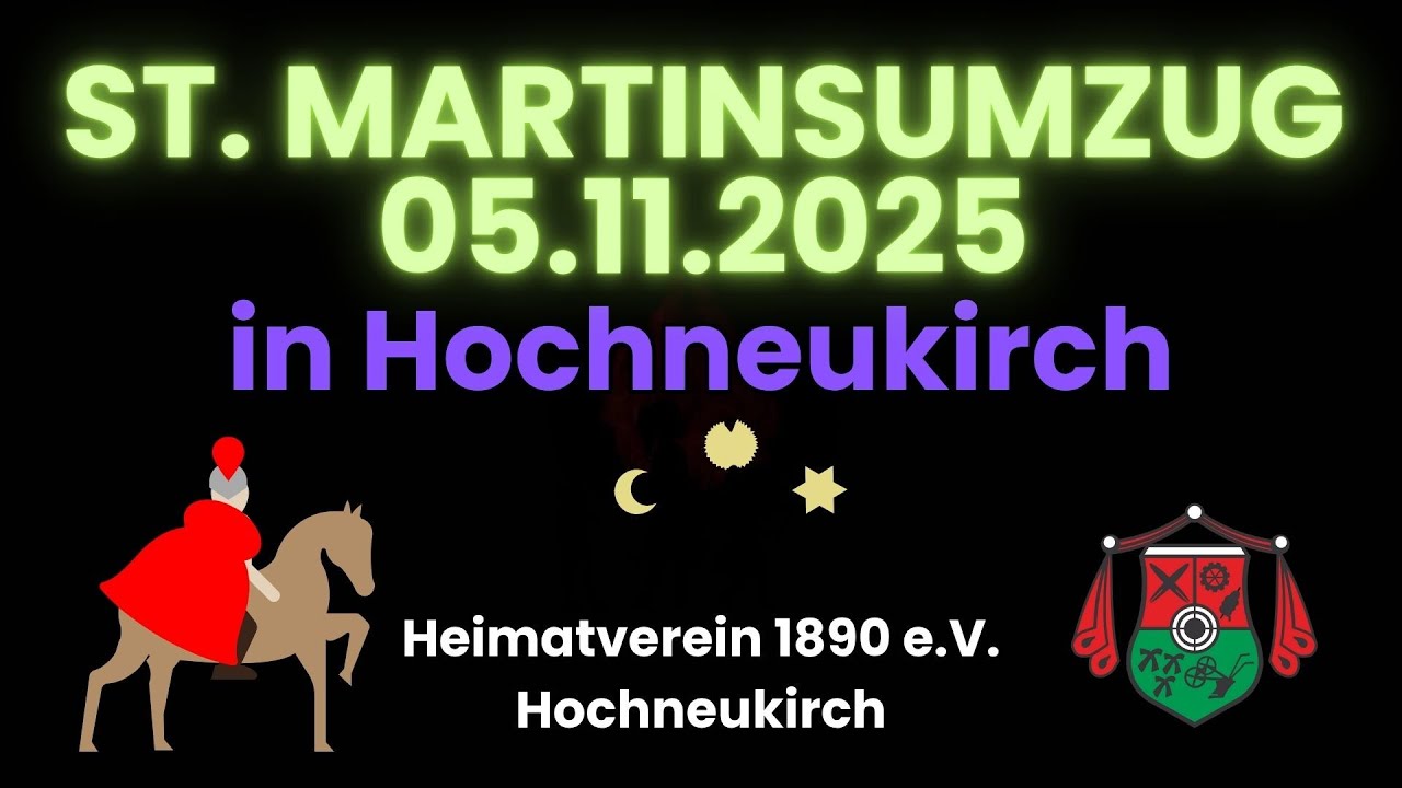 St. Martinsumzug am 05.11.2025 in Hochneukirch