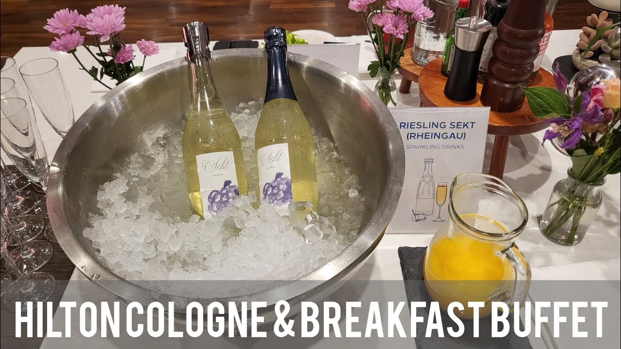 [Полный Обзор] Кёльн - Номер с Двумя Кроватями и Видом на Собор в Hilton Cologne & Завтрак-буфет