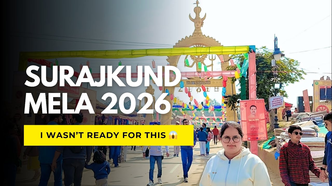 Surajkund Mela 2026 Complete Tour | Must Visit Festival 😍| Part-1 