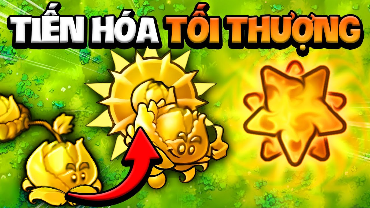 THẦN CẢI MẶT TRỜI BẮN THIÊN THẠCH TOÀN BẢN ĐỒ TRONG PVZ FUSION THE GOD EVOLUTION