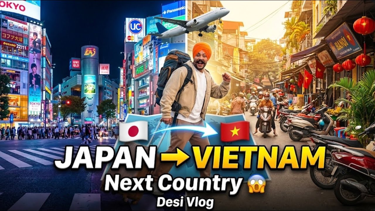 Japan to Vietnam 🇯🇵✈️🇻🇳 | Japan Airport Experience | First Time Vietnam Journey 