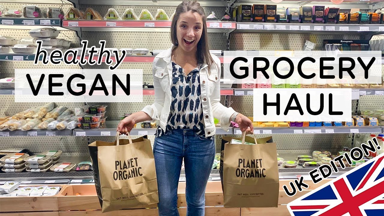 VEGAN GROCERY HAUL ‣‣ Healthy Food in London 🇬🇧