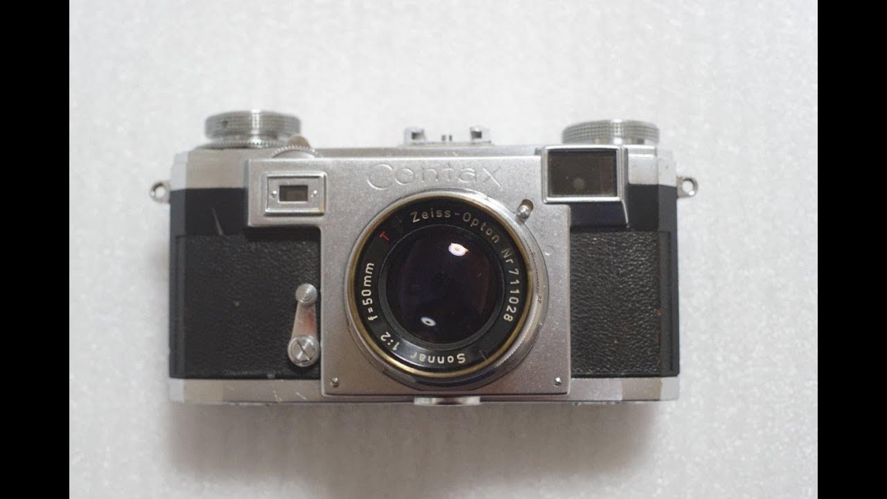 クラシックカメラの使い方①ContaxⅡa