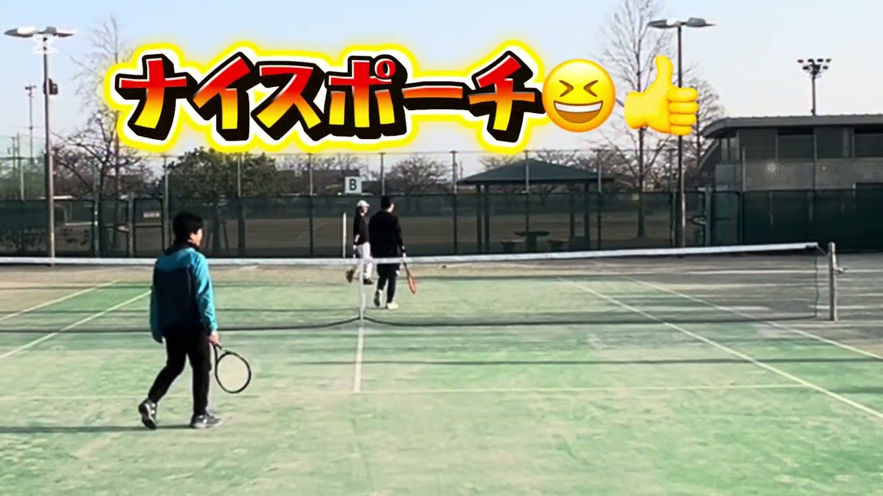 動画をみてるとみんなの成長を感じてしまう、、、親水公園テニス練習会動画　2026.03.01