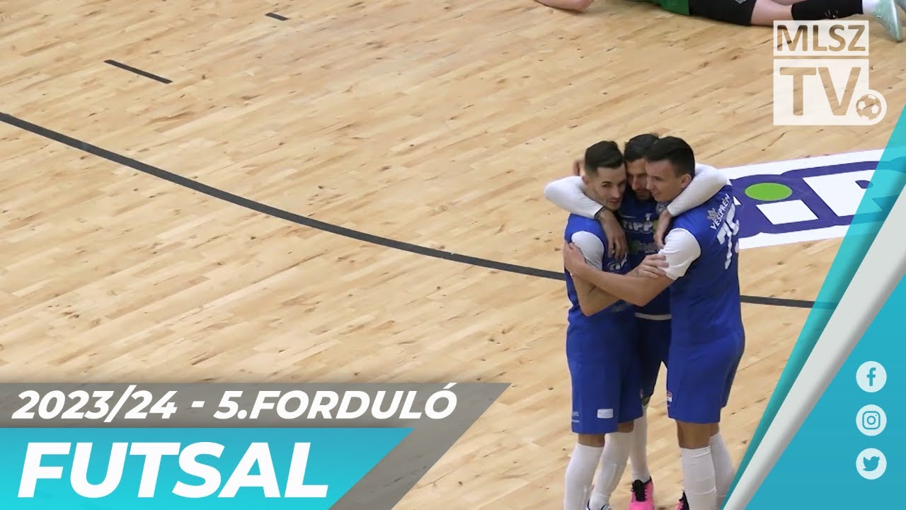 Aramis SE – 1.Futsal Club Veszprém | 2-5 | Férfi Futsal NB I | 5. forduló | MLSZTV