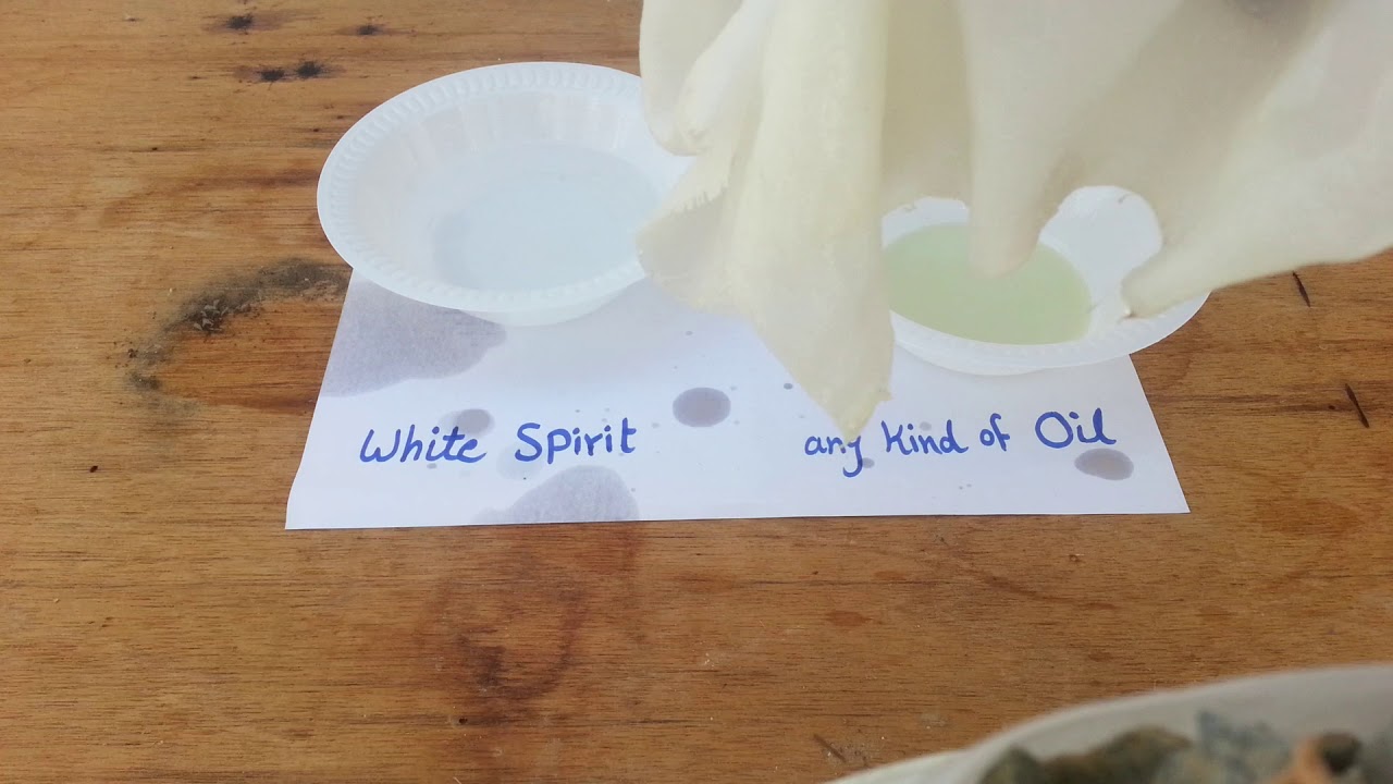 WHITE SPIRIT vs OIL !! |WWH مبتكر البسيط