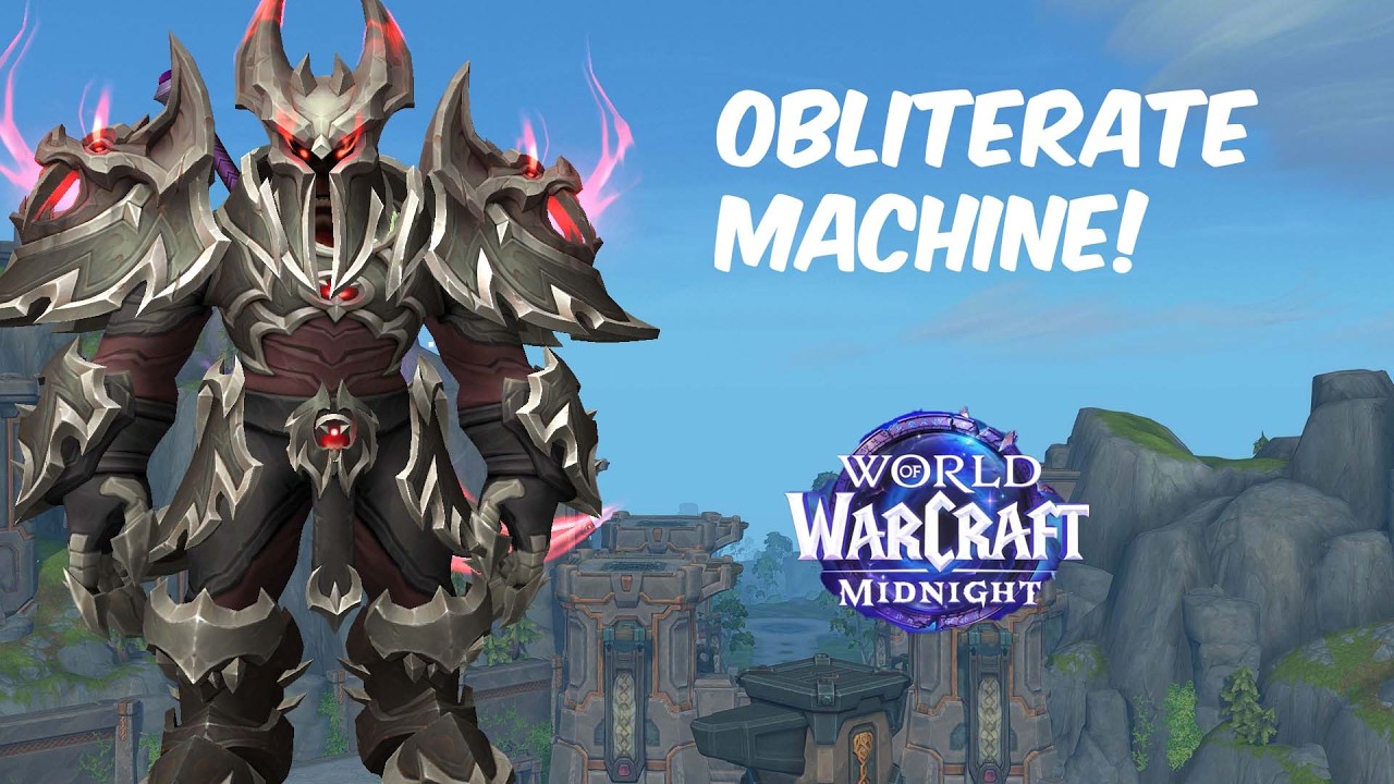 OBLITERATE MACHINE! - Frost dk pvp midnight