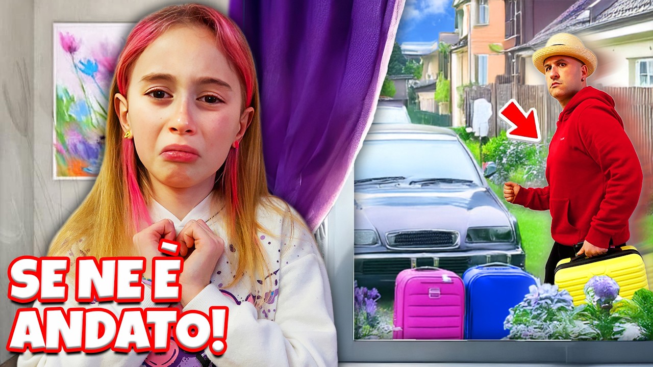 GIORGIA LITIGA CON PAPÀ SALVO LUI PREPARA LA VALIGIA E VA VIA DI CASA PER SEMPRE! *GIORGIA PIANGE*