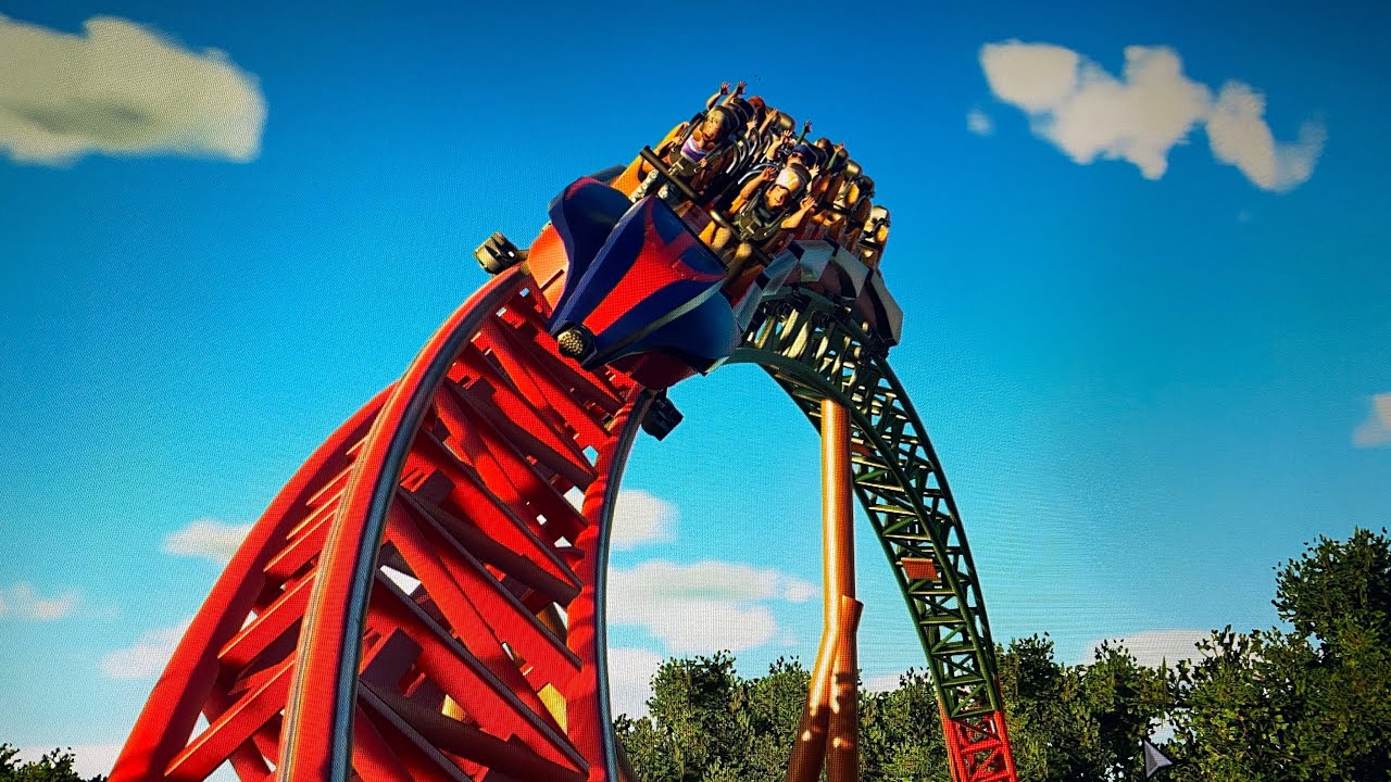 Rita showcase from Alton Towers in Planet Coaster 