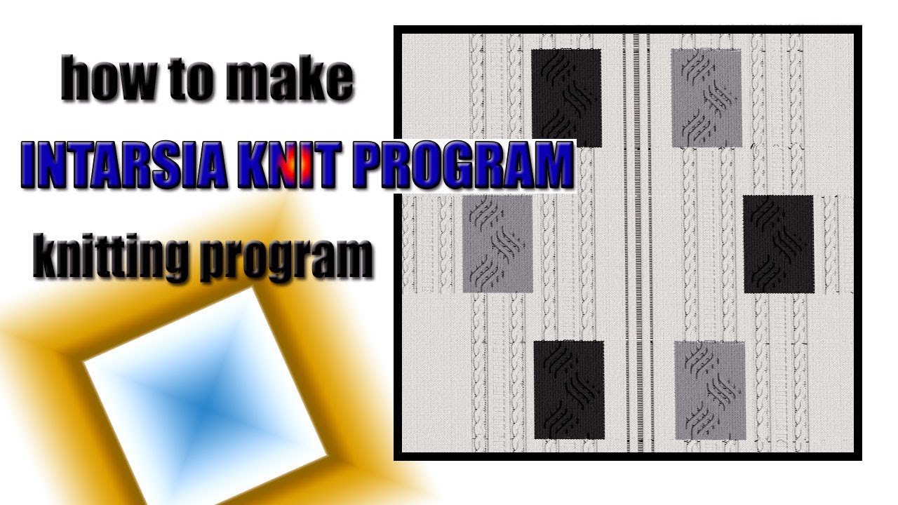 Intarsia Knitting program #knitting (@knitcraftstudio) #knit #hqpds 