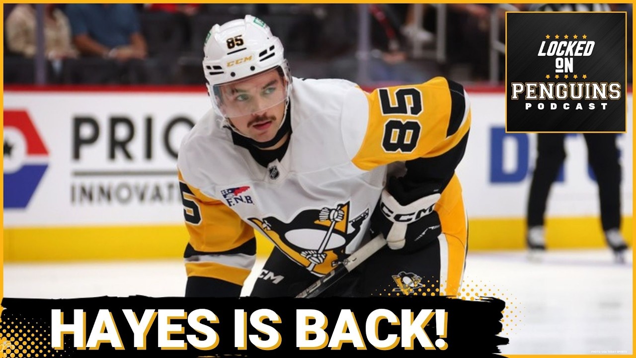 Avery Hayes is BACK, plus, how many points do the Penguins need for the playoffs?