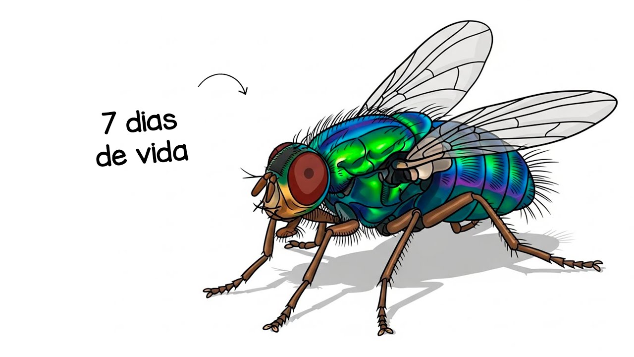 Por que é HORRÍVEL nascer como uma Mosca Varejeira?