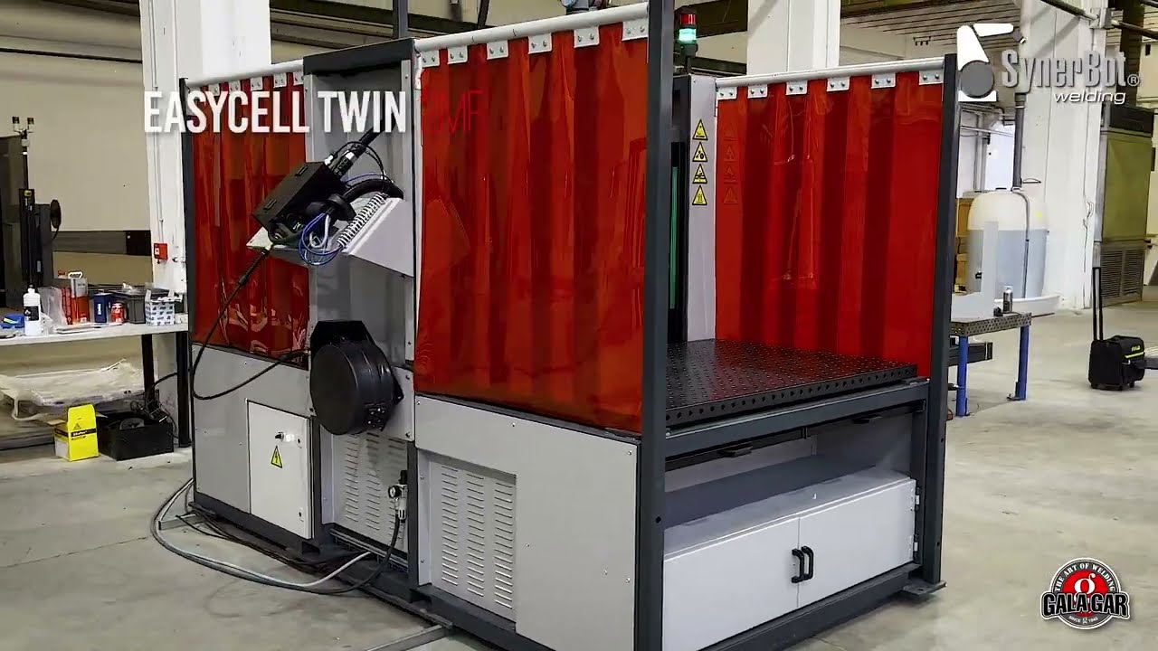 CELDA SOLDADURA ROBOTIZADA AUTOPORTANTE Easy Cell Twin 2MF - APLICACION CLIENTE