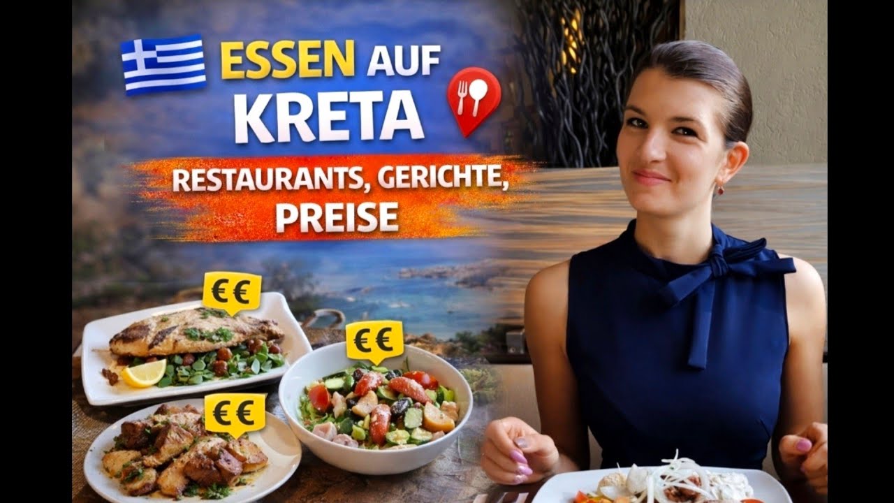 Essen auf Kreta - So teuer ist die griechische Küche!