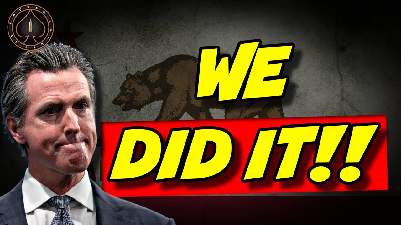 HUGE WIN! California Withdraws 