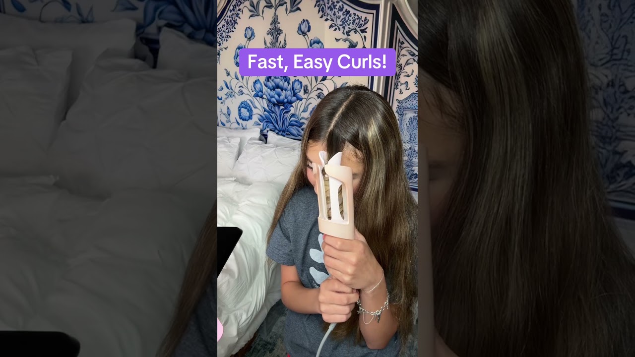 Get ready to level up your hair game with the TYMO Curl Pro, the automatic curling iron that makes