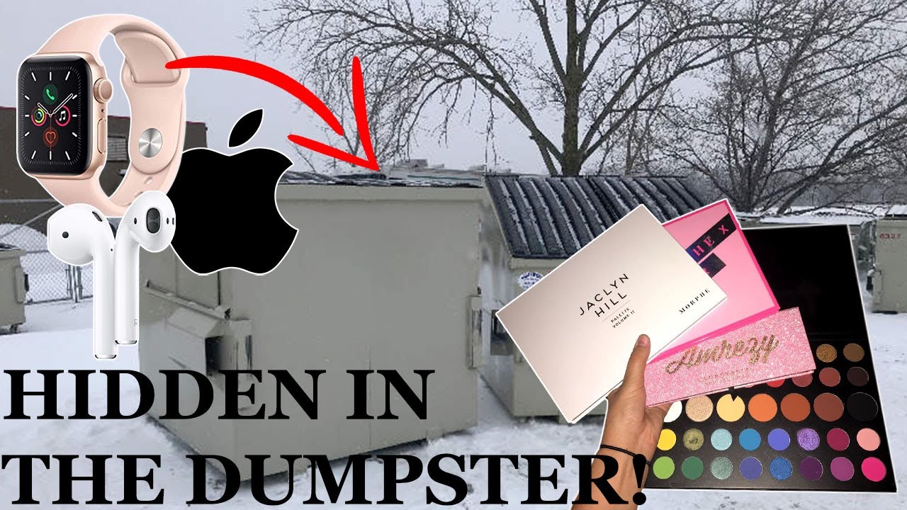 THE CRAZIEST THINGS I HAVE FOUND HIDDEN WHILE DUMPSTER DIVING!!! (INSANE)