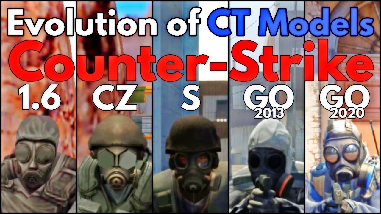 Evolution of Counter Terrorists in Counter-Strike