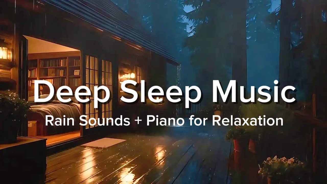 INSTANT DEEP SLEEP - Relaxing Night Music + Anxiety Relief | Calm Rain for Insomnia