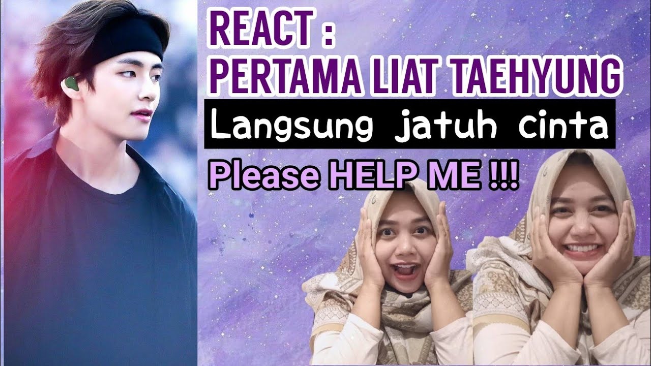 React : Pertama Liat  BTS Taehyung Langsung Jatuh Cinta, kumpulan video fyp Tiktok BTS