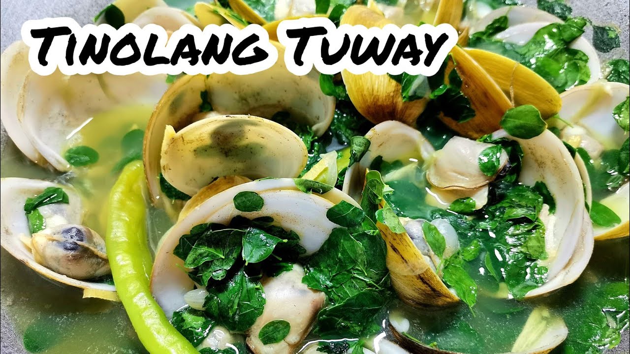 TINOLANG TUWAY (MUD CLAMS)