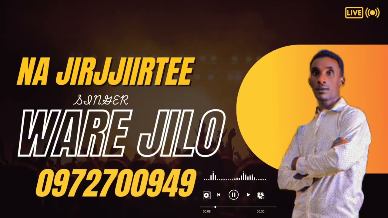 NA JIRJJIRTEE NEW AFAN OROMO GOSPEL SONG BY SINGER WARE JILO