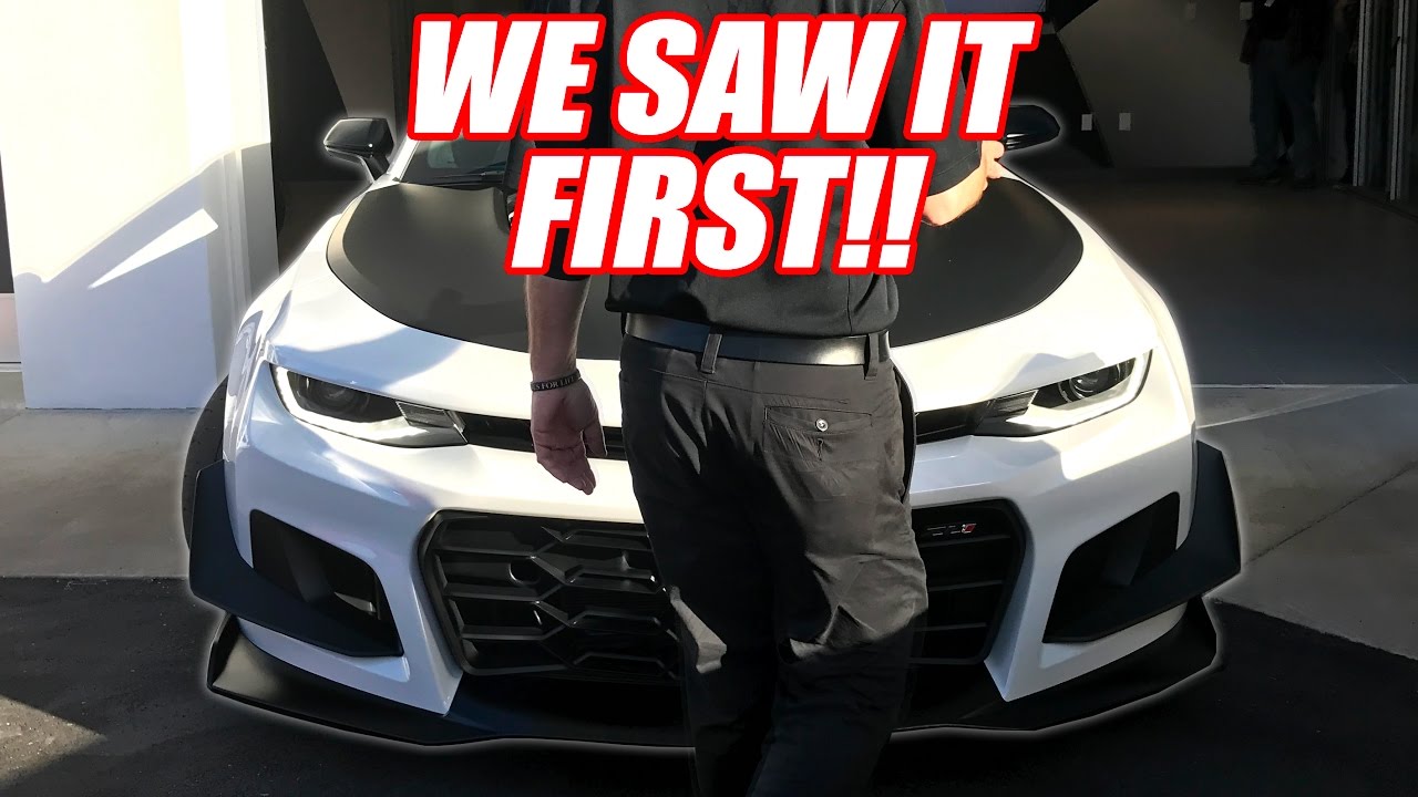 FIRST LOOK! Chevy's NEW CAMARO is CRAZY ! (ZL1 1LE)