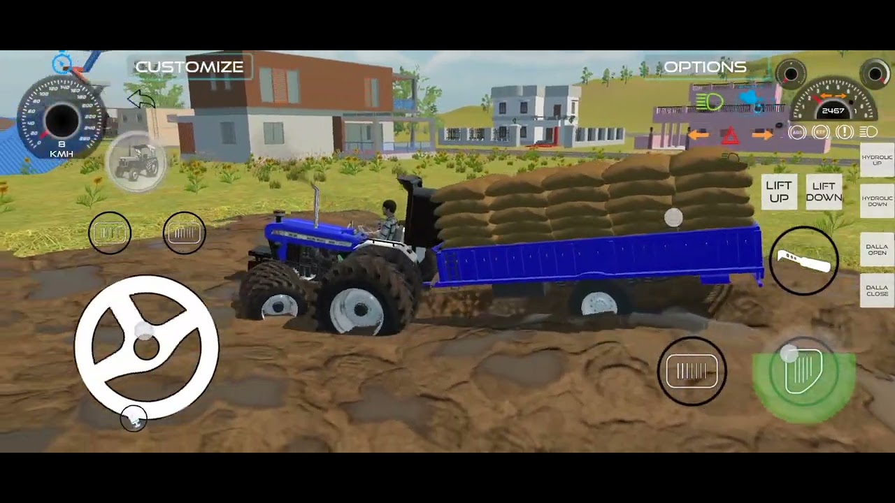 New Holland 3630 4×4 Mission Dhan Loding Khatarnak Loding 🔥 #srgamingking 