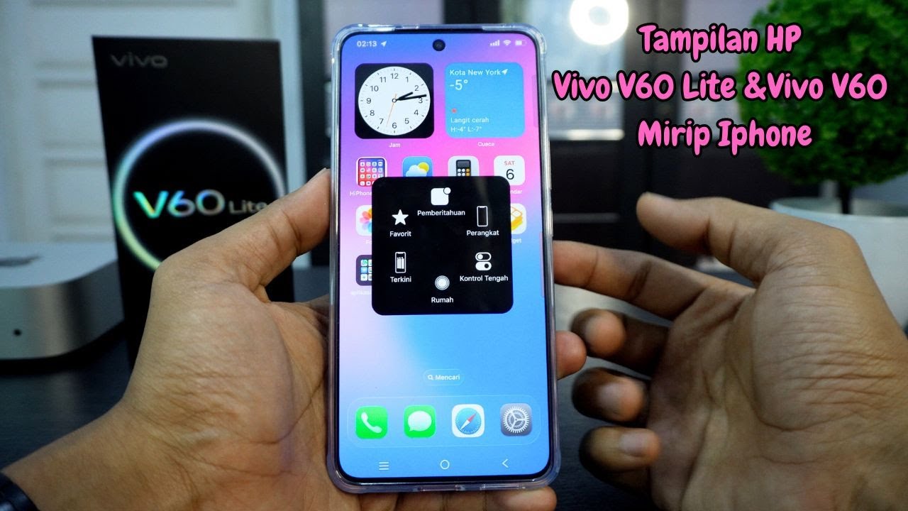 Cara Mengubah Tampilan HP Vivo V60 Lite & Vivo V60 Menjadi Iphone