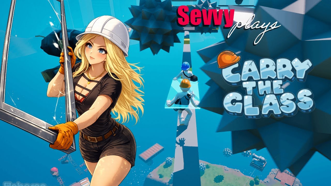 This Co-Op Game Tests Our Friendship 😭 | Carry the Glass w/ Tabitha Pt 3