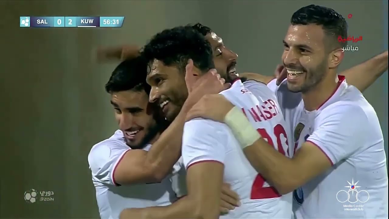 ملخص مباراة الكويت 2 × 2 السالمية ـ دوري زين لكرة القدم ـ القسم الثاني 2022 ـ 2023
