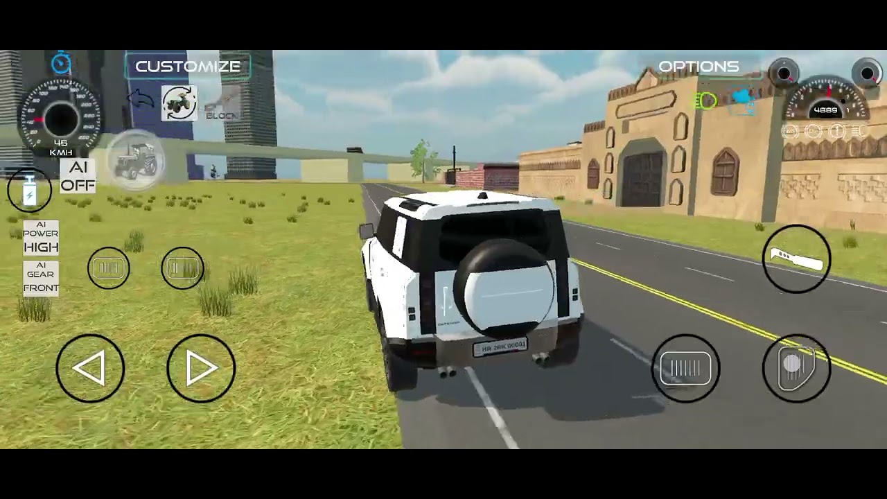 Car Simulator Game 🚙🔥 | Realistic Indian Car Driving Gameplay.!!#carsimulator  #mahaindra #trending