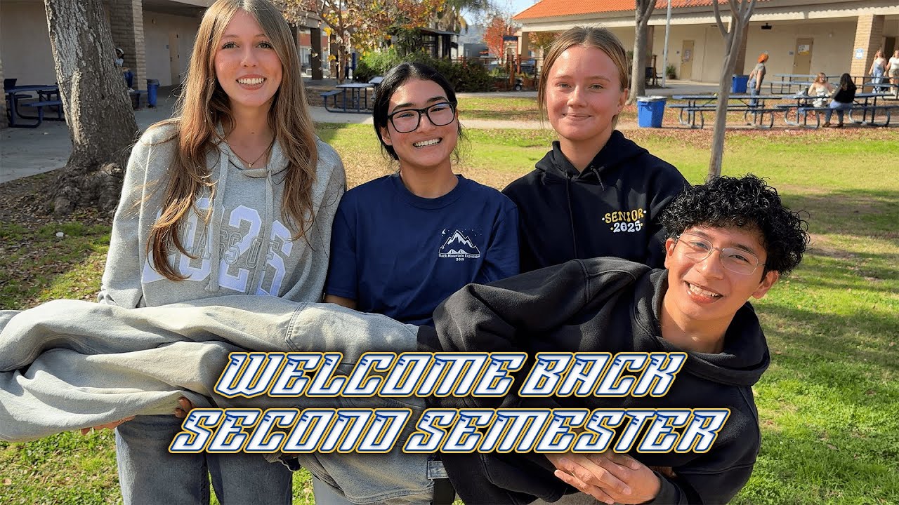 Welcome to the Second Semester!