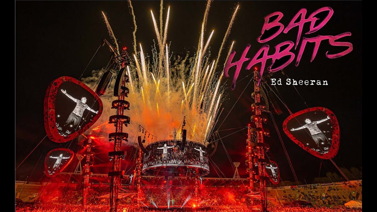 Bad Habits (ending with fireworks) - 6/11/2023 Ed Sheeran Concert in NJ MetLife Stadium