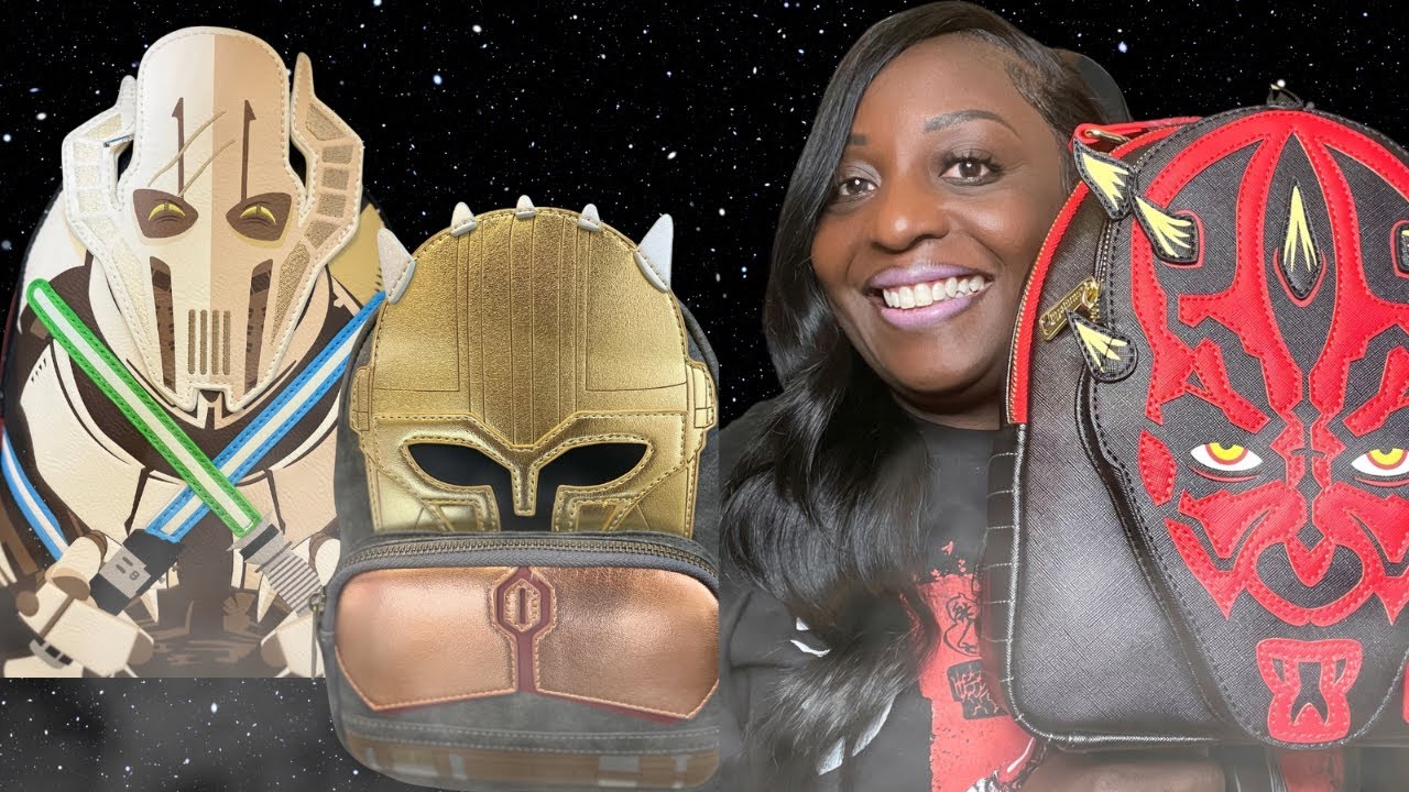 MY FULL STAR WARS LOUNGEFLY MINI BACKPACK COLLECTION | THIS IS THE WAY