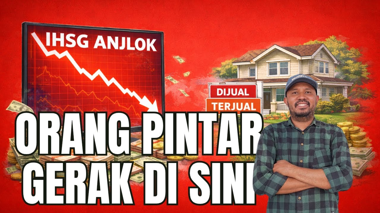 IHSG Turun Tajam, Orang Pintar Malah Beli Rumah! Ini Alasannya!