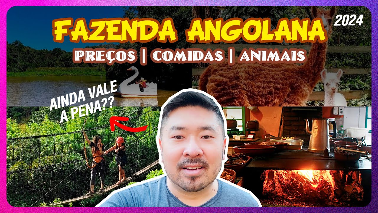 Fazenda Angolana Sao Roque - valores, preços, comidas e animais 🐮🦆