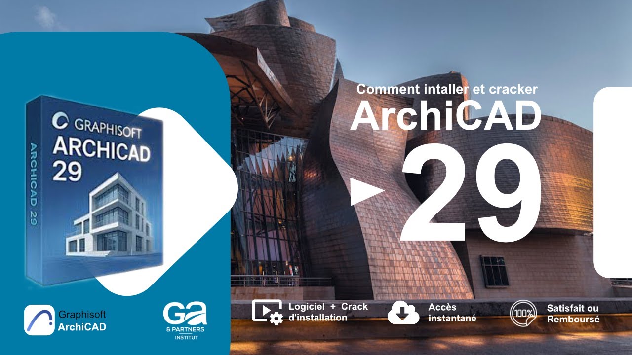 COMMENT TELECHARGER, INSTALLER ET CRAQUER ARCHICAD 29