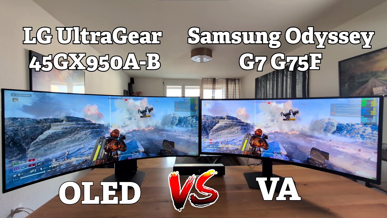 Helldivers 2 - LG UltraGear 45GX950A-B VS Samsung Odyssey G7 G75F | OLED VS VA | POV Gameplay