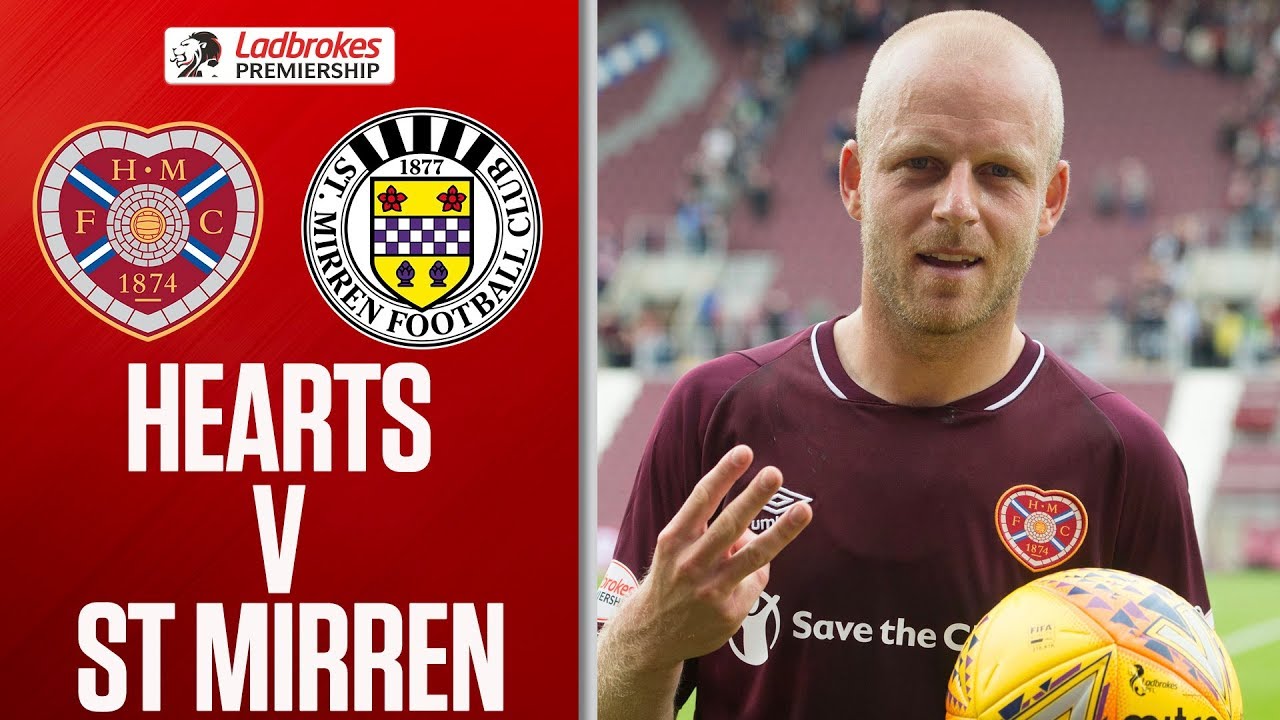 Hearts 4-1 St Mirren | Naismith Hat-Trick Wins the Game |  Ladbrokes Premiership