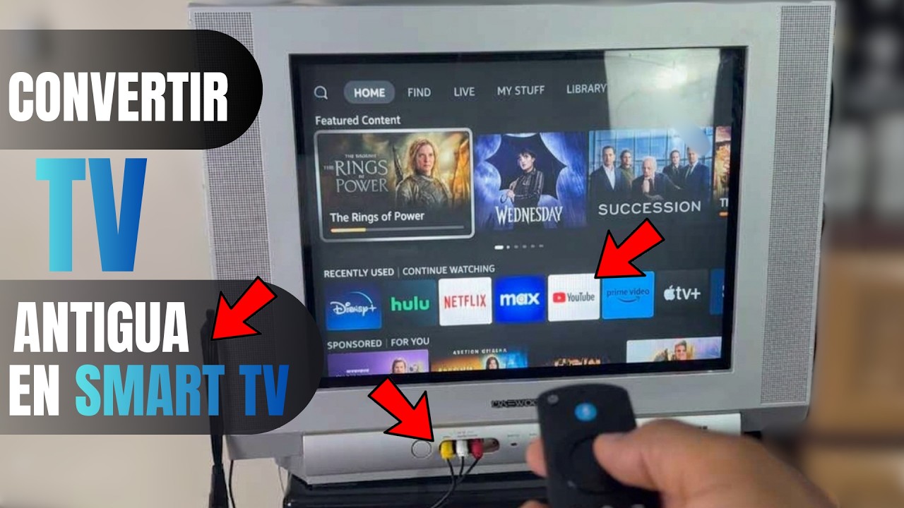 Convertir cualquier TELE antigua en Smart TV: Guía rápida