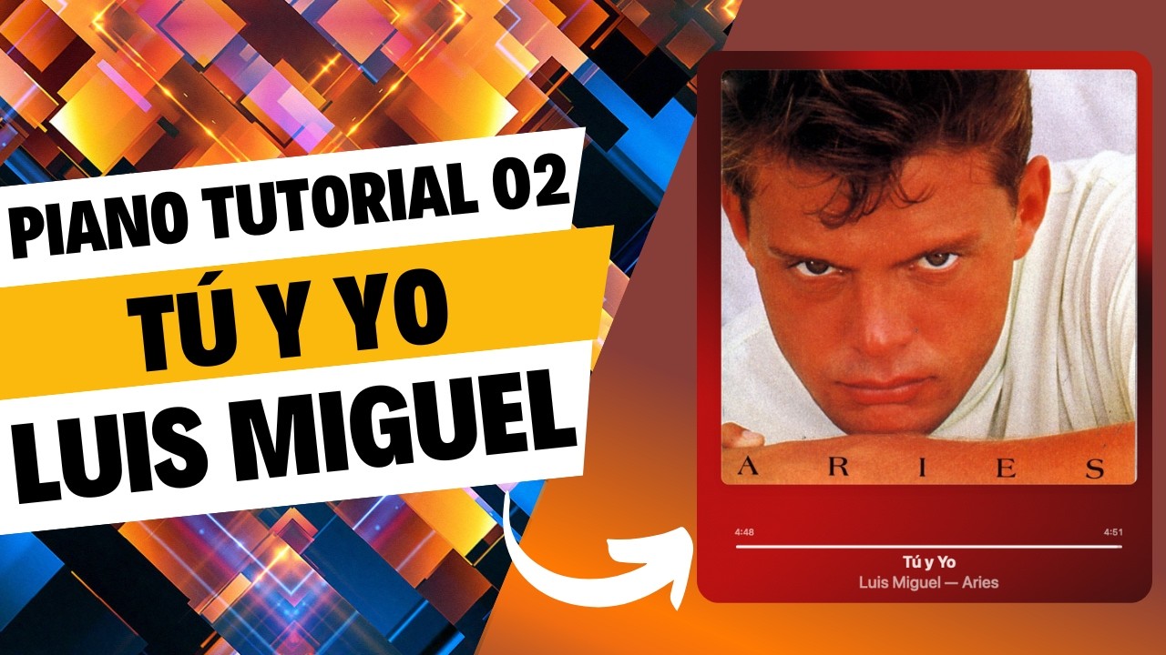 Tú Y Yo | Luis Miguel | Verso IA Piano Tutorial