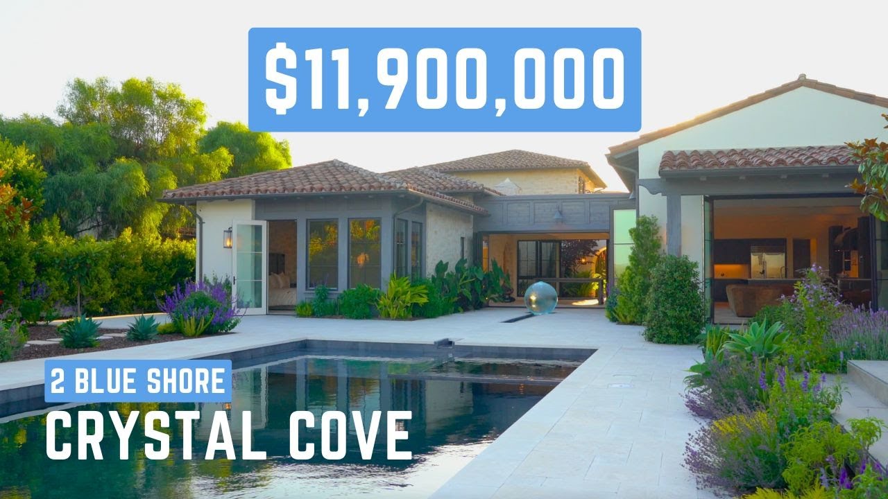 Inside a $12M Crystal Cove Mansion in a Ferrari F8 | Tour 2 Blue Shore, Newport Coast Luxury