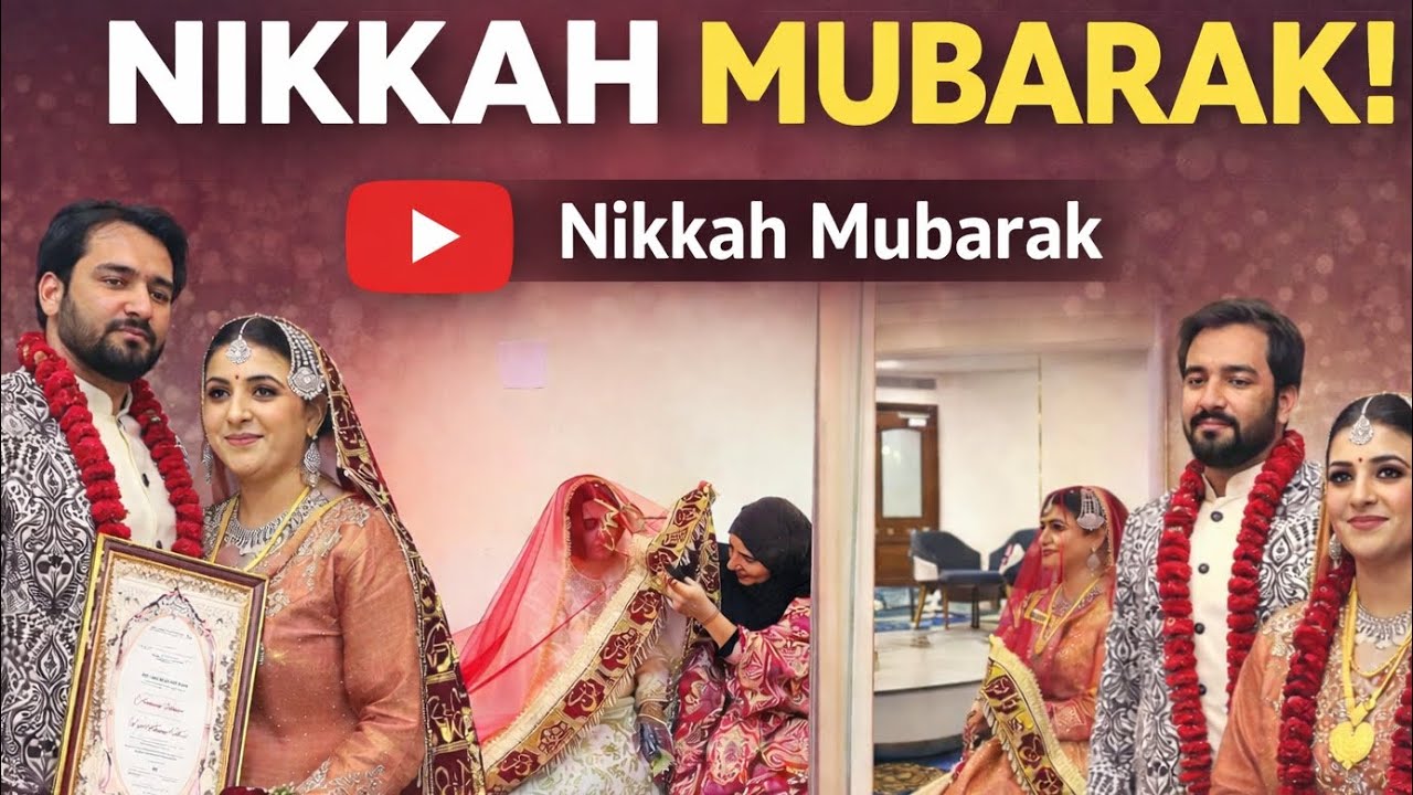 Blessed to begin this new chapter 🤲✨#DesiWedding#KashmirWedding#TraditionalLook#BeautifulBeginnings