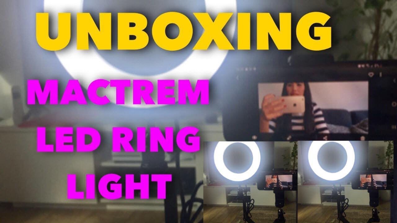 UNBOXING + ASSEMBLY / MACTREM LED RING LIGHT REVIEW  / AFFORDABLE